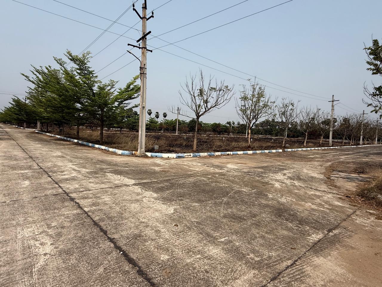 Developed plotted layout at Shanmukha Priya, Akkivaram