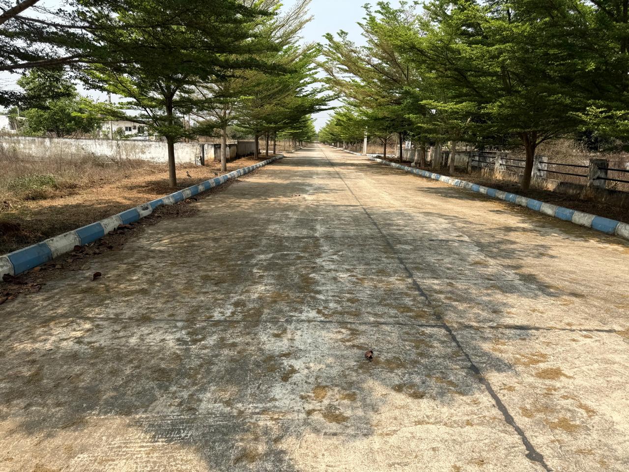 Frontage of the Shanmukha Priya layout